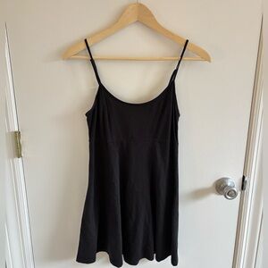 Forever21 Black Spaghetti Strap Dress